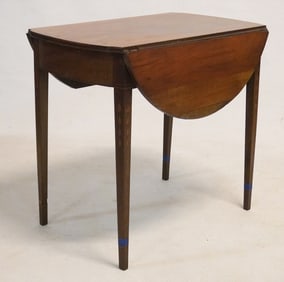 Handsome Southern Federal Inlaid Mahogany Pembroke Table