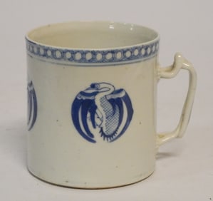 Interesting Antique Chinese Porcelain Tankard