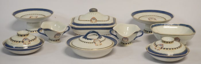 Collection Antique Chinese Export Porcelain Tablewares