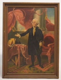 American School Portrait of George Washington