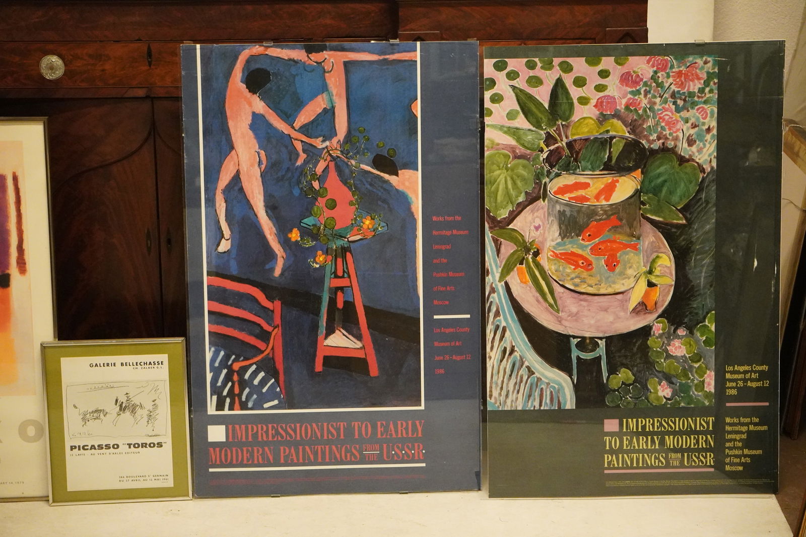 Excellent Collection Mid Century Art Exhibition Posters (1 of 2)