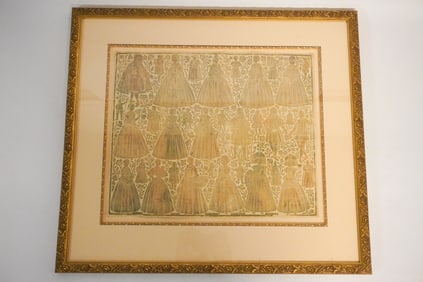 Rare 18th Century German Embossed & Gilded Work by Johann Michael Munck