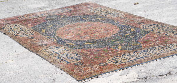 Excellent Antique Palace Size Sufi Oriental Carpet