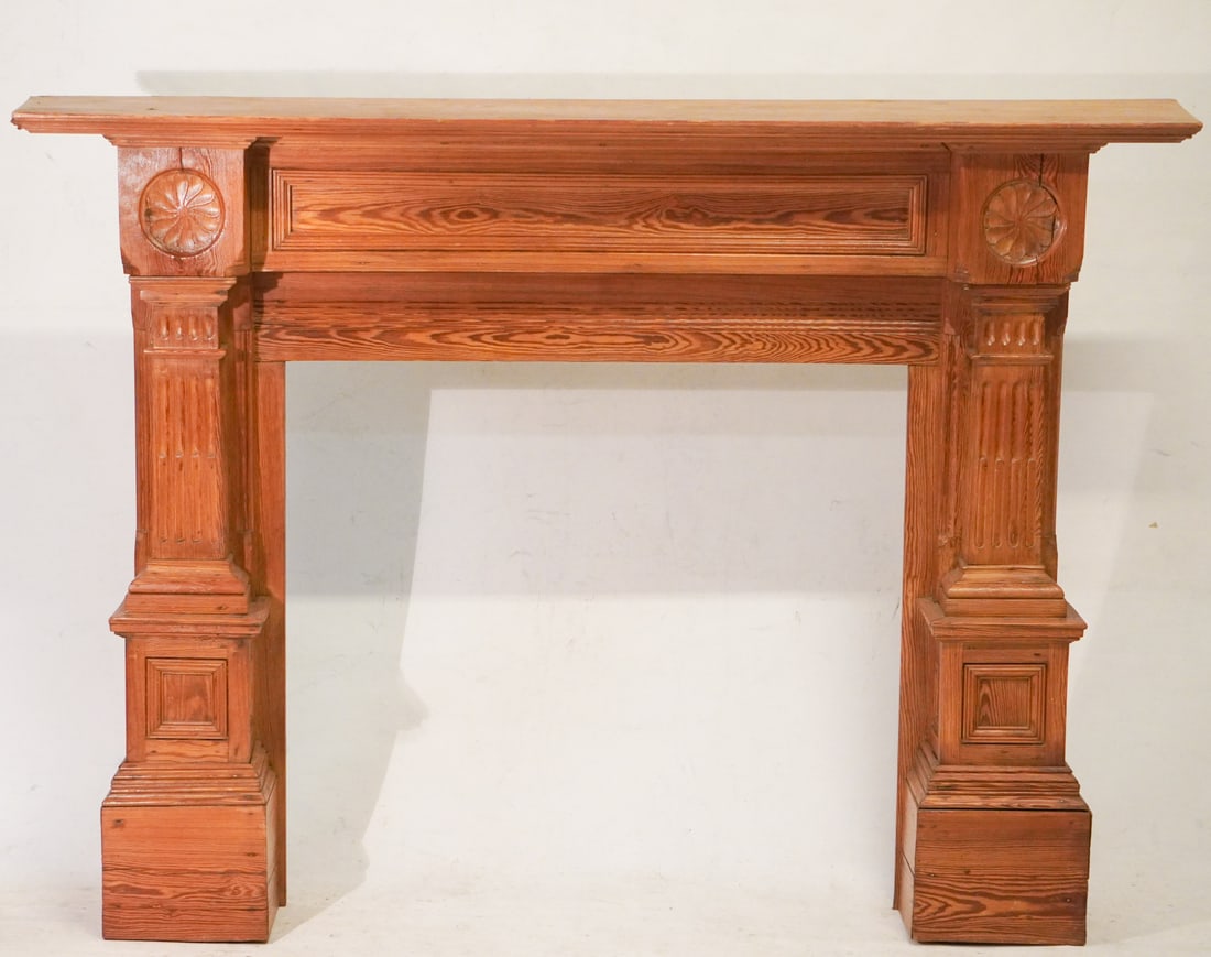 Excellent Southern Yellow Pine Country Federal Mantle (1 of 7)