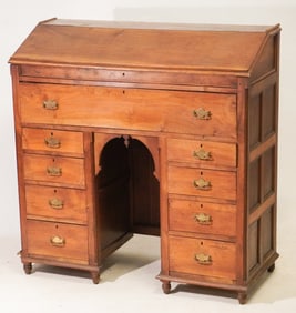 Southern Federal Black Walnut Work Masters or Servants Desk