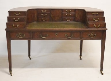 Very Fine English George III Mahogany Desk