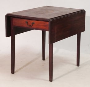 Southern Federal Black Walnut Pembroke Table