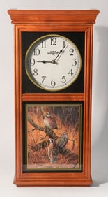 Handsome Sporting Wall Clock for Wild Wings