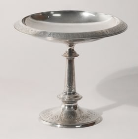 Excellent Deco Norwegian 830 Silver Centerpiece by David Andersen