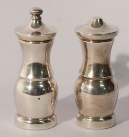 Charming Pair Tiffany and Company Sterling Silver Salt & Pepper Casters