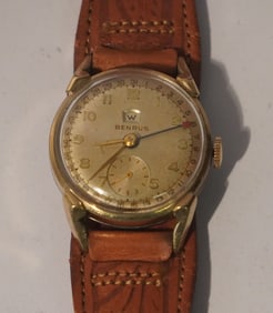 Handsome Vintage Art Deco Benrus Wristwatch