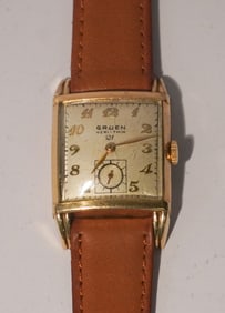 Handsome Gruen Art Deco Veri-Thin Wristwatch