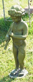 European School Bronze Garden Fountain Statue
