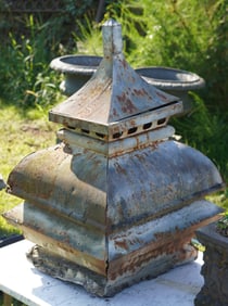 Antique Architectural Topper or Cap for Building