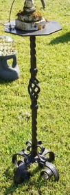 Handsome Cast & Wrought Iron Fern or Display Stand