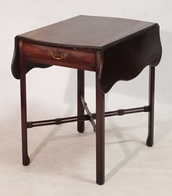 Fine English George III Mahogany Pembroke Table