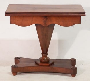 English Regency Rosewood Games Table