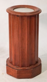 French Empire Marble Top Side Cabinet or Stand