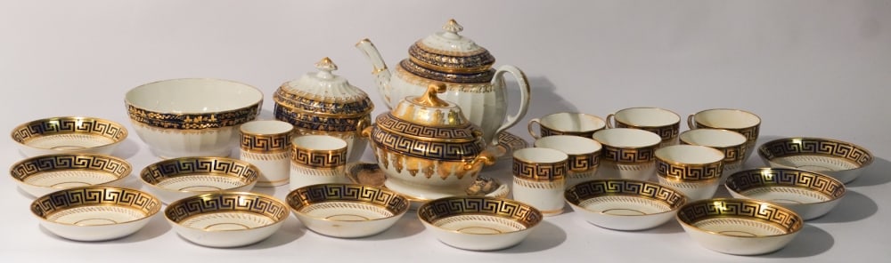 Antique English Coalport John Rose Tea Service (1 of 4)