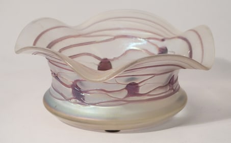 Art Deco Blown Glass Centerpiece