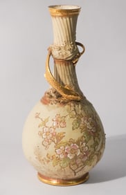 Excellent Aesthetic Movement Turn-Teplitz Bohemia Vase