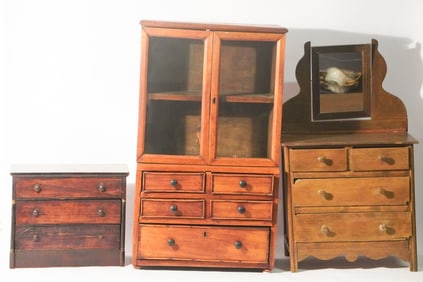 Collection Antique Miniature Furniture
