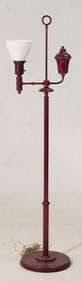 Vintage English Chapman Painted Floor Lamp