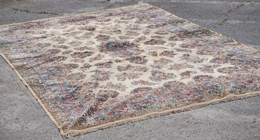 Antique Persian Kermin Carpet