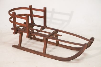 Antique Hand Crafted Sled