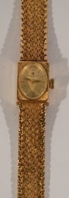 Fine Ladies Baume Mercier 14k Gold Wrist Watch