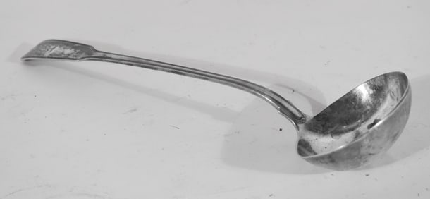 Excellent English George III Silver Punch Ladle