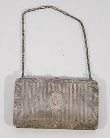 Excellent Whiting Sterling Silver Art Deco Purse