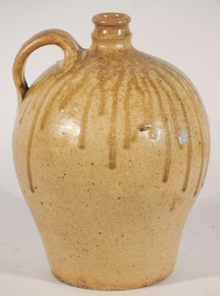 Very Fine Early Marked Edgefield Stoneware Jug (1 of 7)