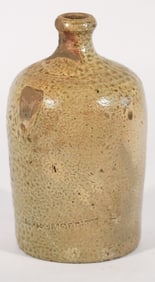 Rare North Carolina Stoneware Signed Jug by Manley Robinson Moffitt