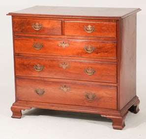 Excellent Southern Chippendale Mahogany Chest