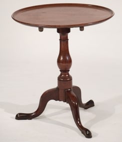 Very Handsome Mahogany Tilt Top Tea Table