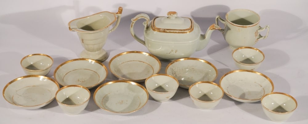 Antique Chinese Export Porcelain Tea Set (1 of 2)