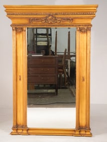 Classical Style Carved & Gilt Pier Mirror