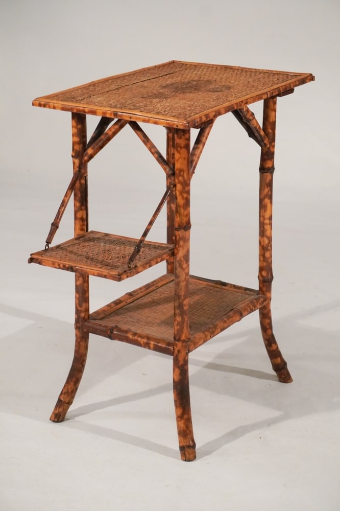 Antique Aesthetic Movement Bamboo Side Table (1 of 2)