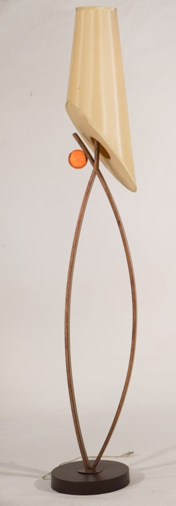 Excellent & Charming Art Deco Mid Century Modern Floor Lamp (1 of 2)