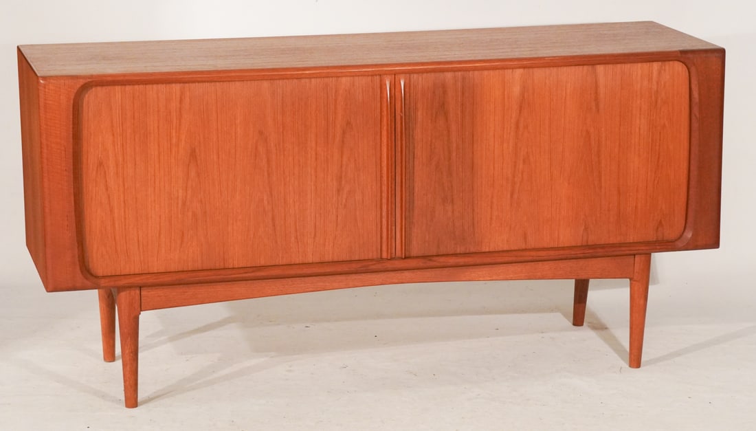 Excellent Vejle Stole Danish Modern Tambora Teak Wood Server or Sideboard (1 of 3)