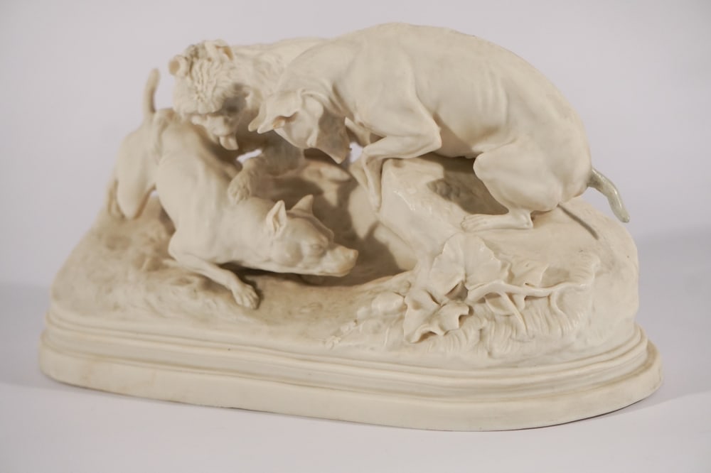 French Parian Porcelain Figure after P J Mene (1 of 5)