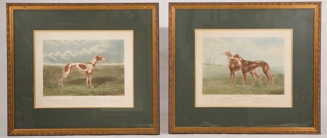Pair Excellent Henry Edwin Hunt Sporting Fox Hunt Engravings