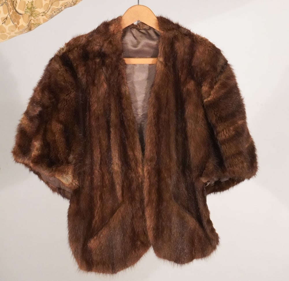 Fine Vintage Mink Fur Stole (1 of 2)