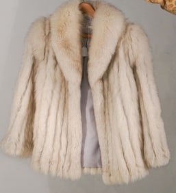 Fine Vintage Fox Fur Coat