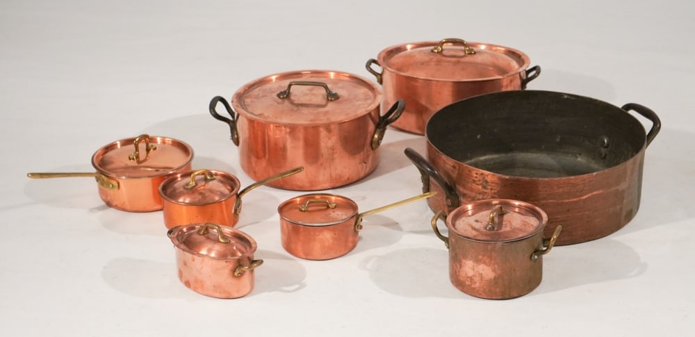 Collection Antique & Vintage French Copper CookWare (1 of 4)