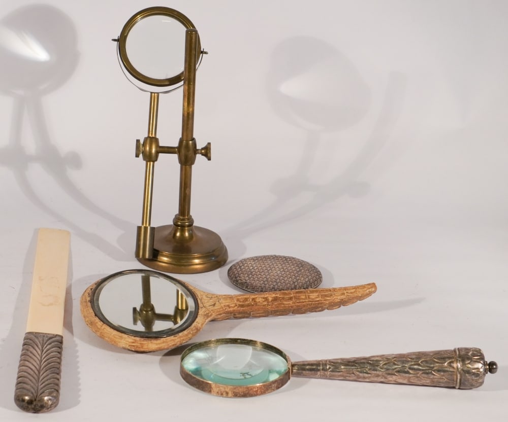 Collection Antique Sterling & Other Desk Articles (1 of 3)