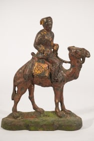 Very Handsome Antique Cast Iron Door Stop