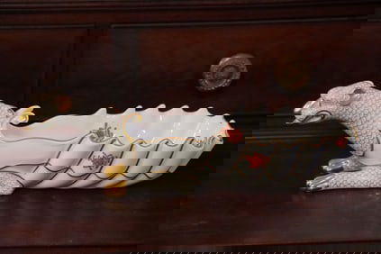 Very Fine Herend Porcelain Sculptural Bowl