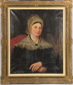 American or British School Portrait of Lady